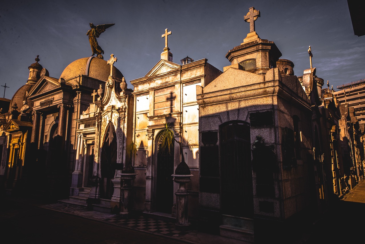 recoleta, cemetery, mausoleum